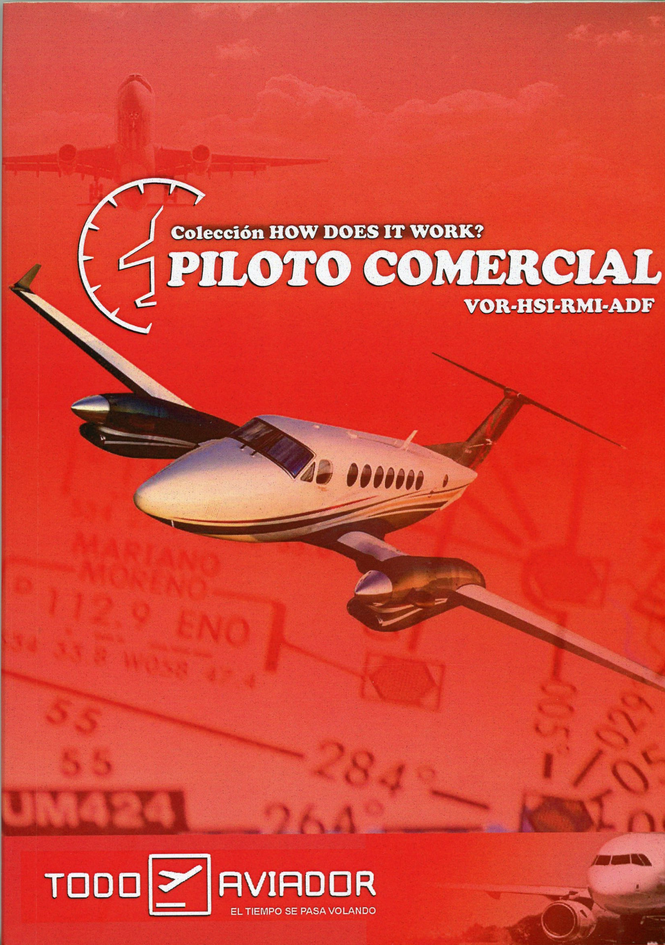Portada del libro «Piloto Comercial VOR-HSI-RMI-ADF», de Facundo Jorge Conforti