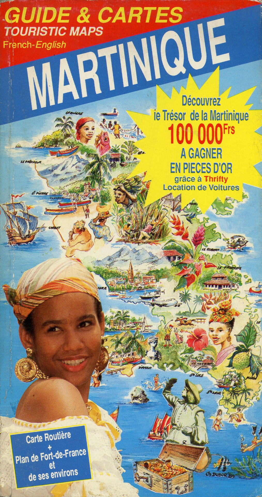 Portada del libro «Martinique · Guide & Cartes / Touristic Maps»