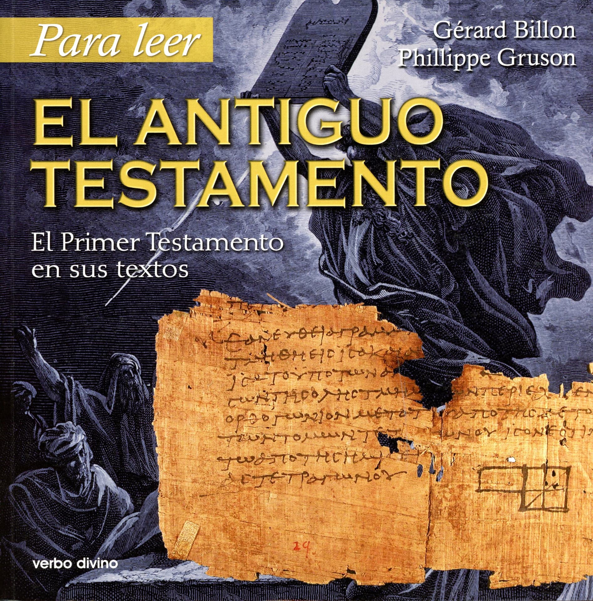 Portada del libro «Para leer el Antiguo Testamento», de Gérard Billon y Philippe Gruson