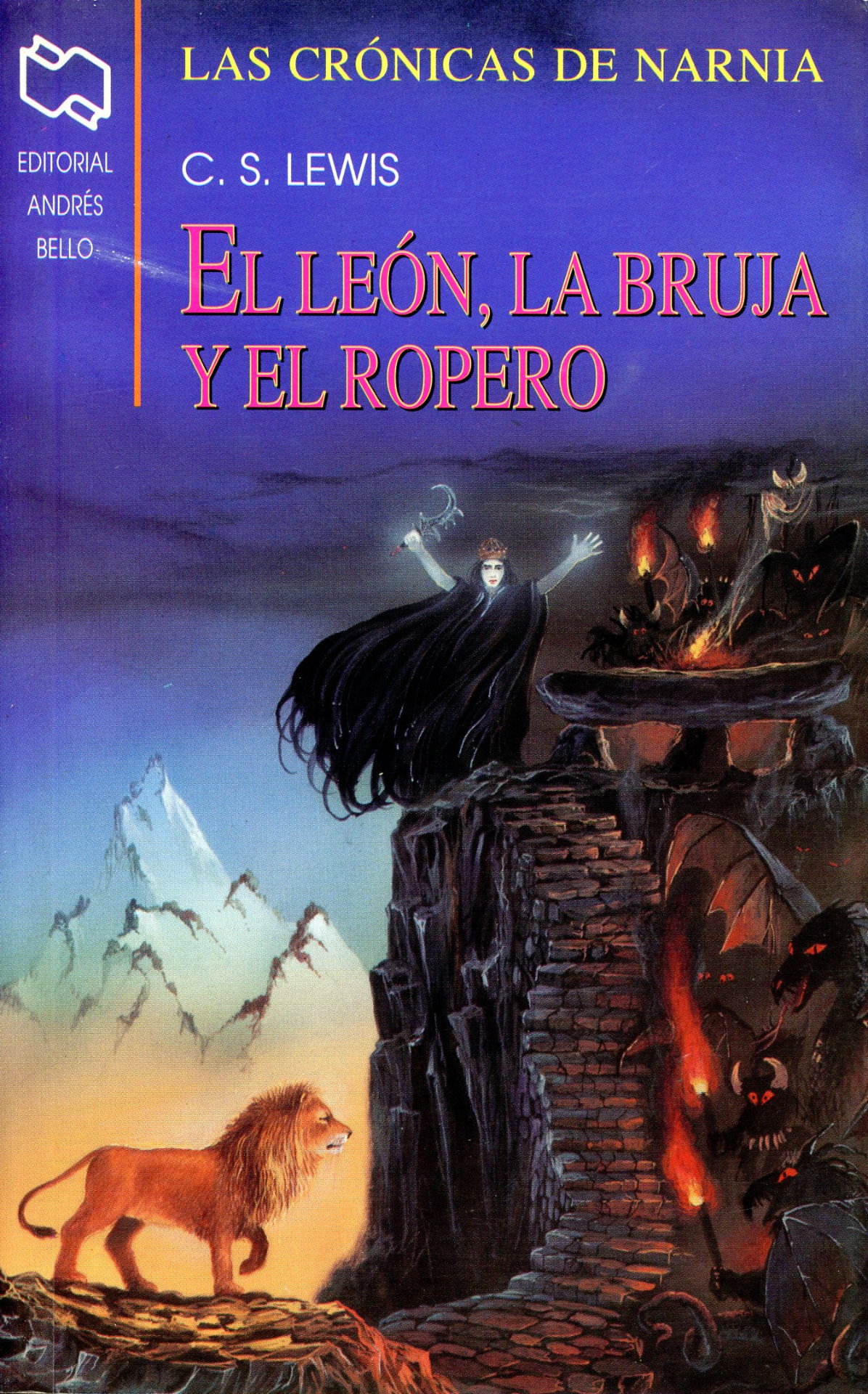 Portada del libro «Las crónicas de Narnia: El león, la bruja y el ropero», de C. S. Lewis