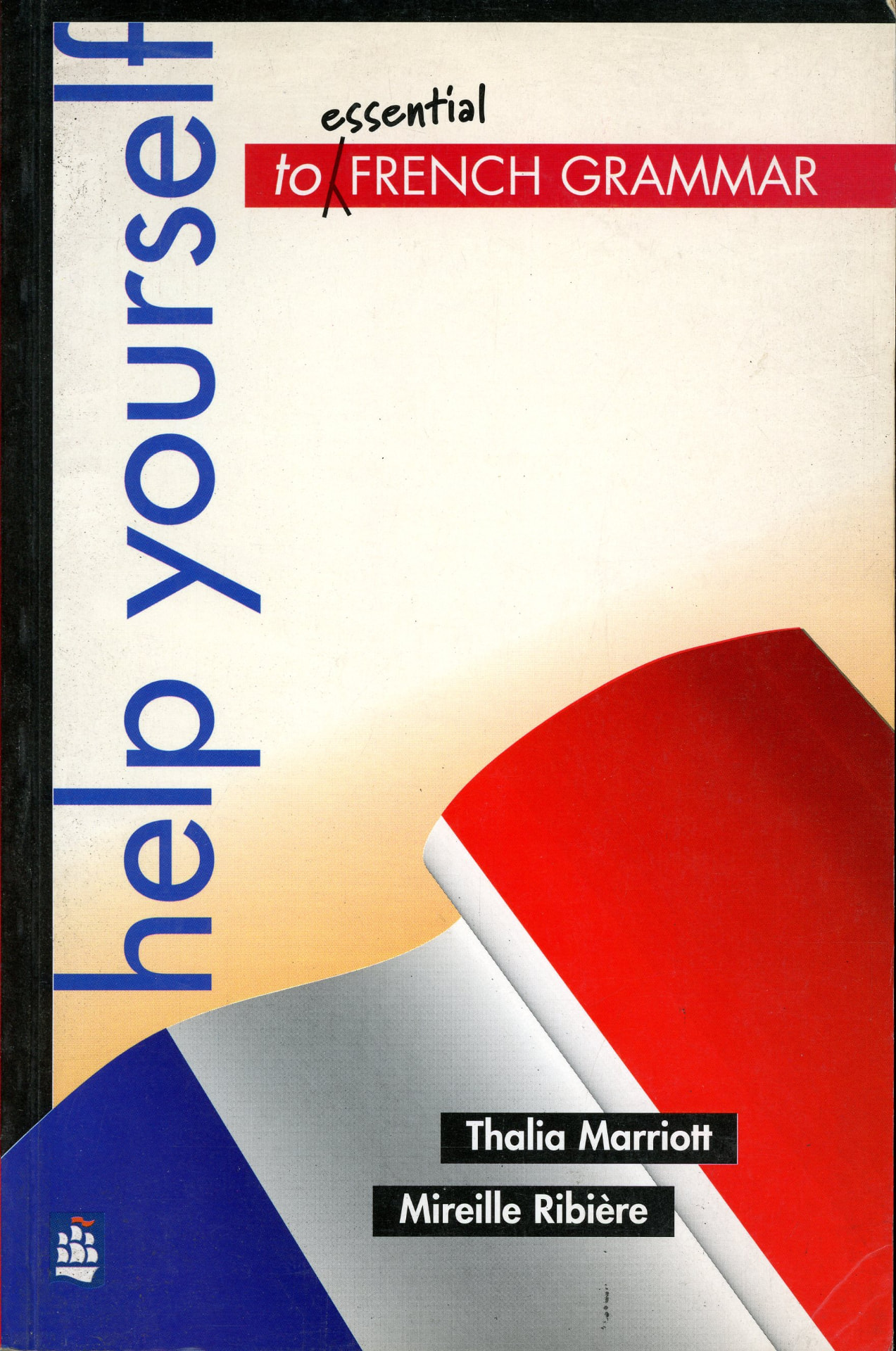Portada del libro «Help Yourself to Essential French Grammar», de Mireille Ribiére; Thalia Marriott