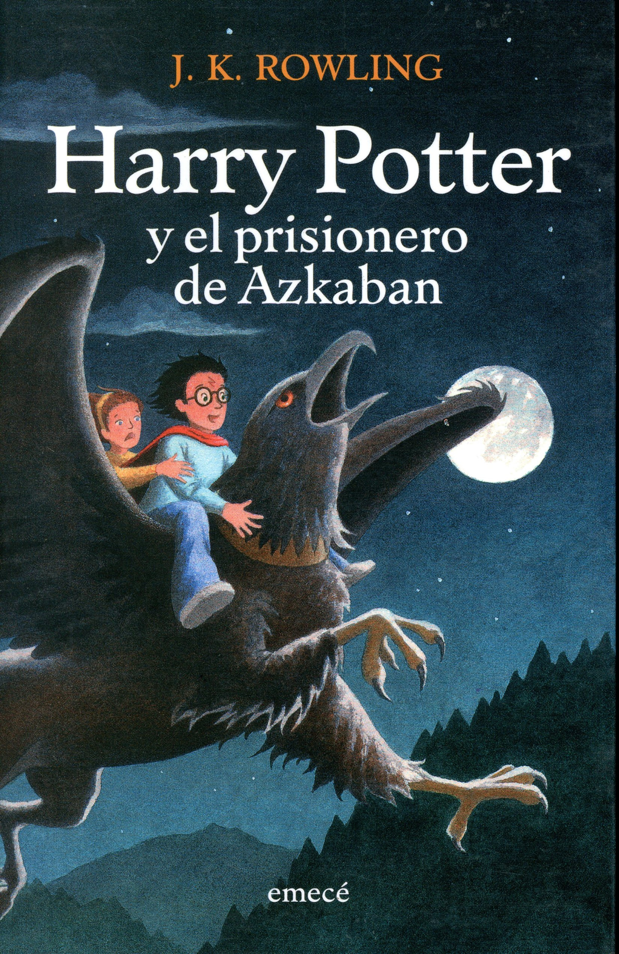 Portada del libro «Harry Potter y el Prisionero de Azkaban», de J. K. Rowling