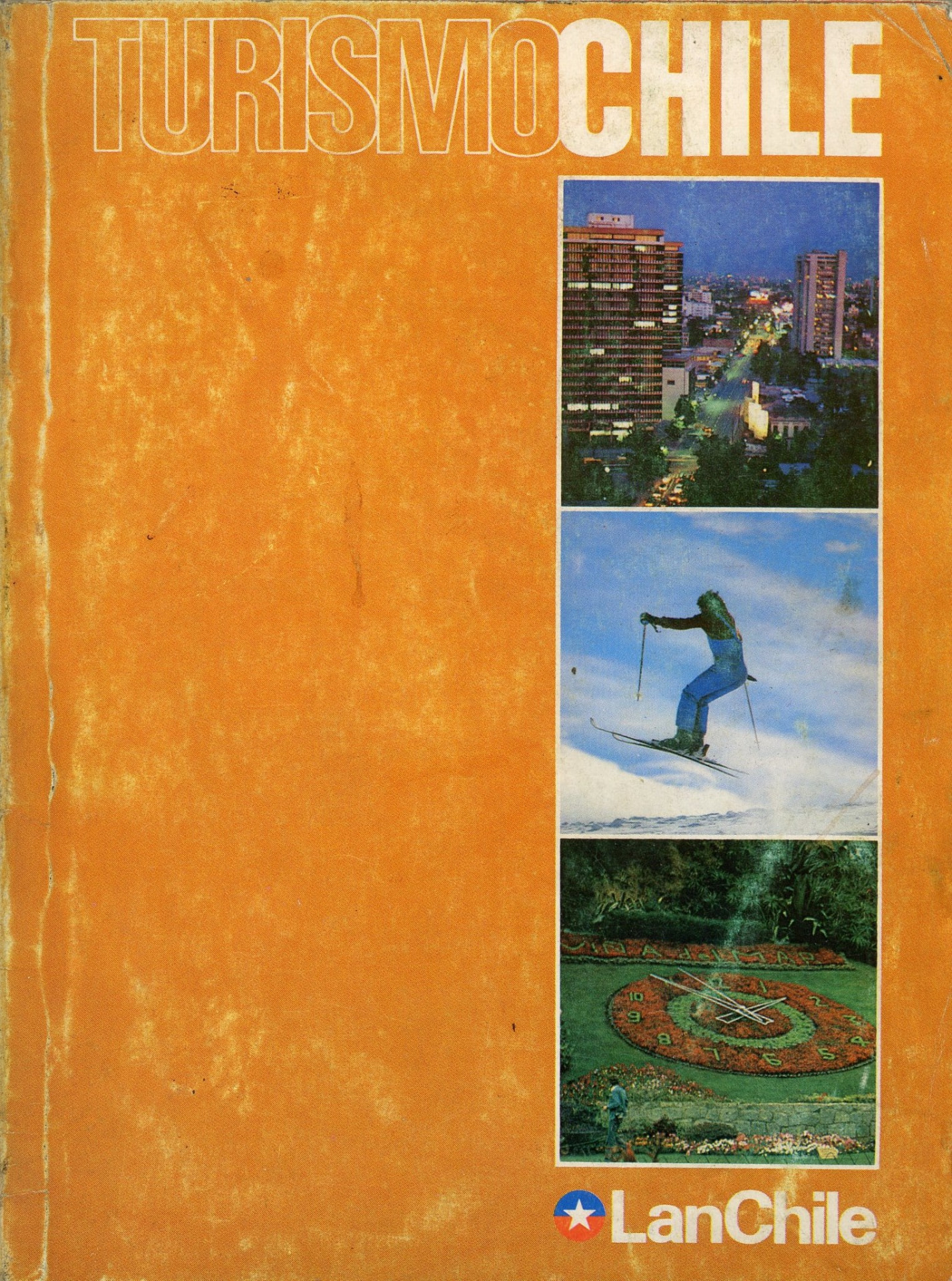 Portada del libro «Turismo Chile», de LanChile