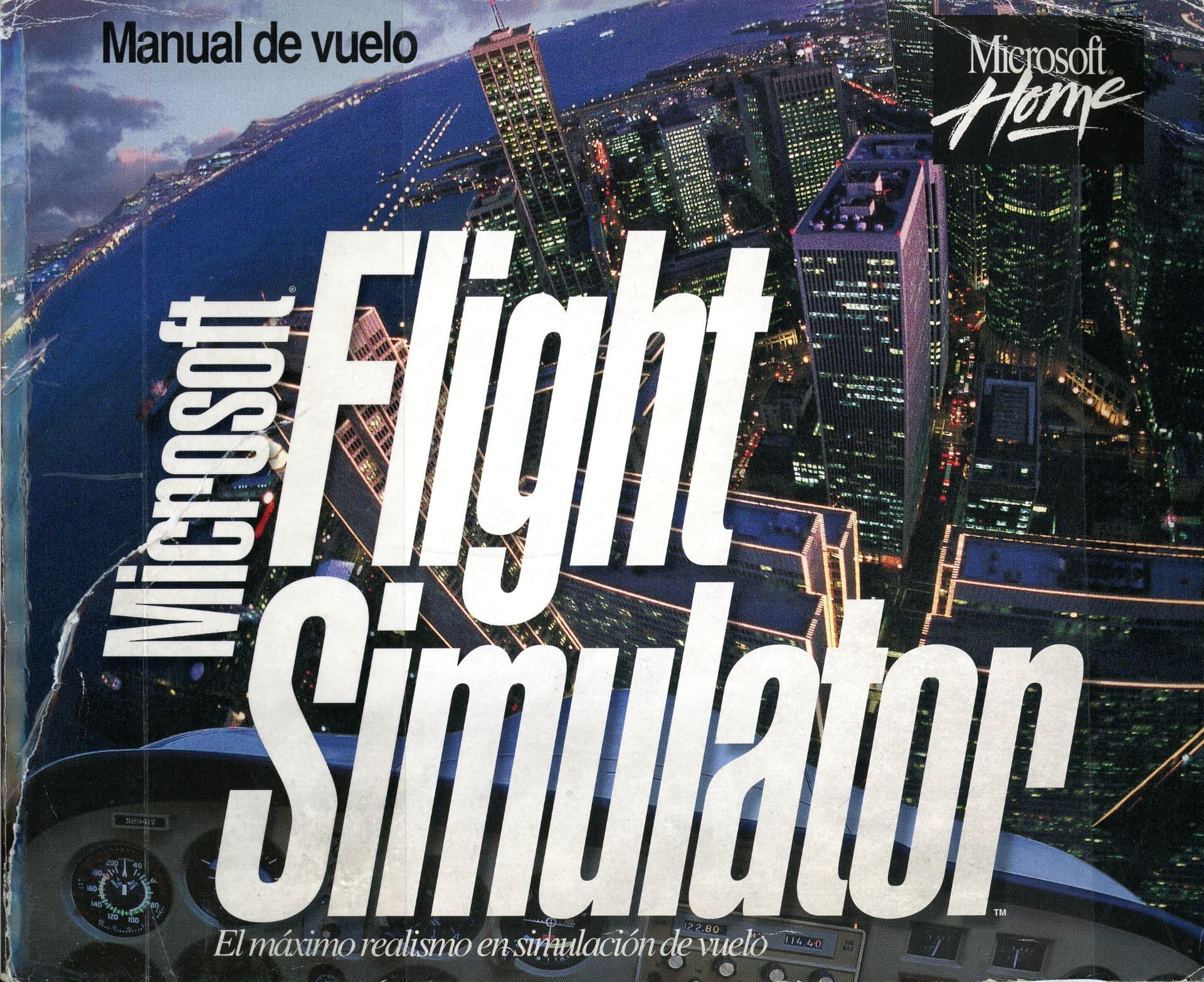 Portada del libro «Manual de Vuelo MFS - El máximo realismo en simulación de vuelo», de —