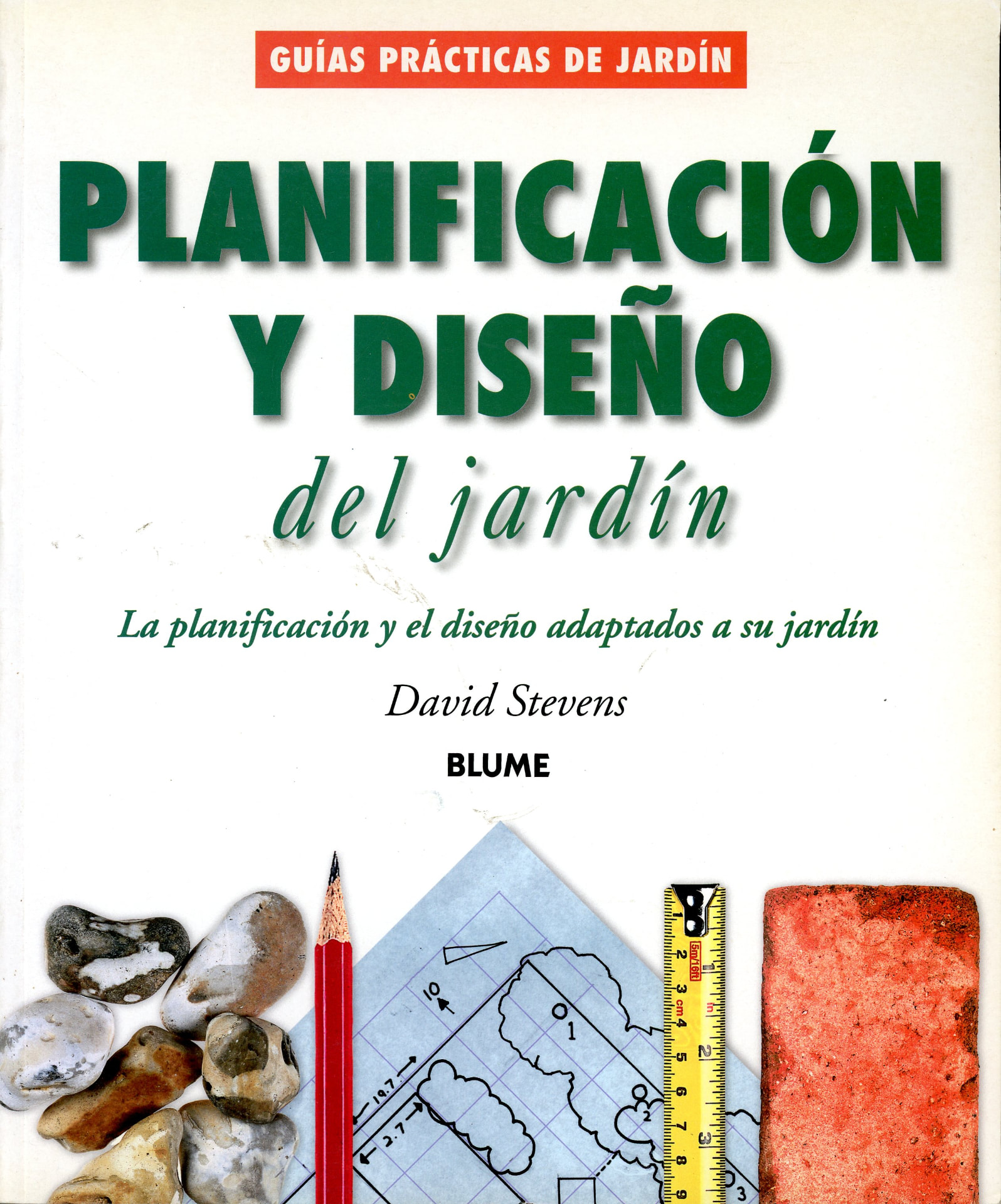 Portada del libro «Planificación y diseño del jardín», de David Stevens