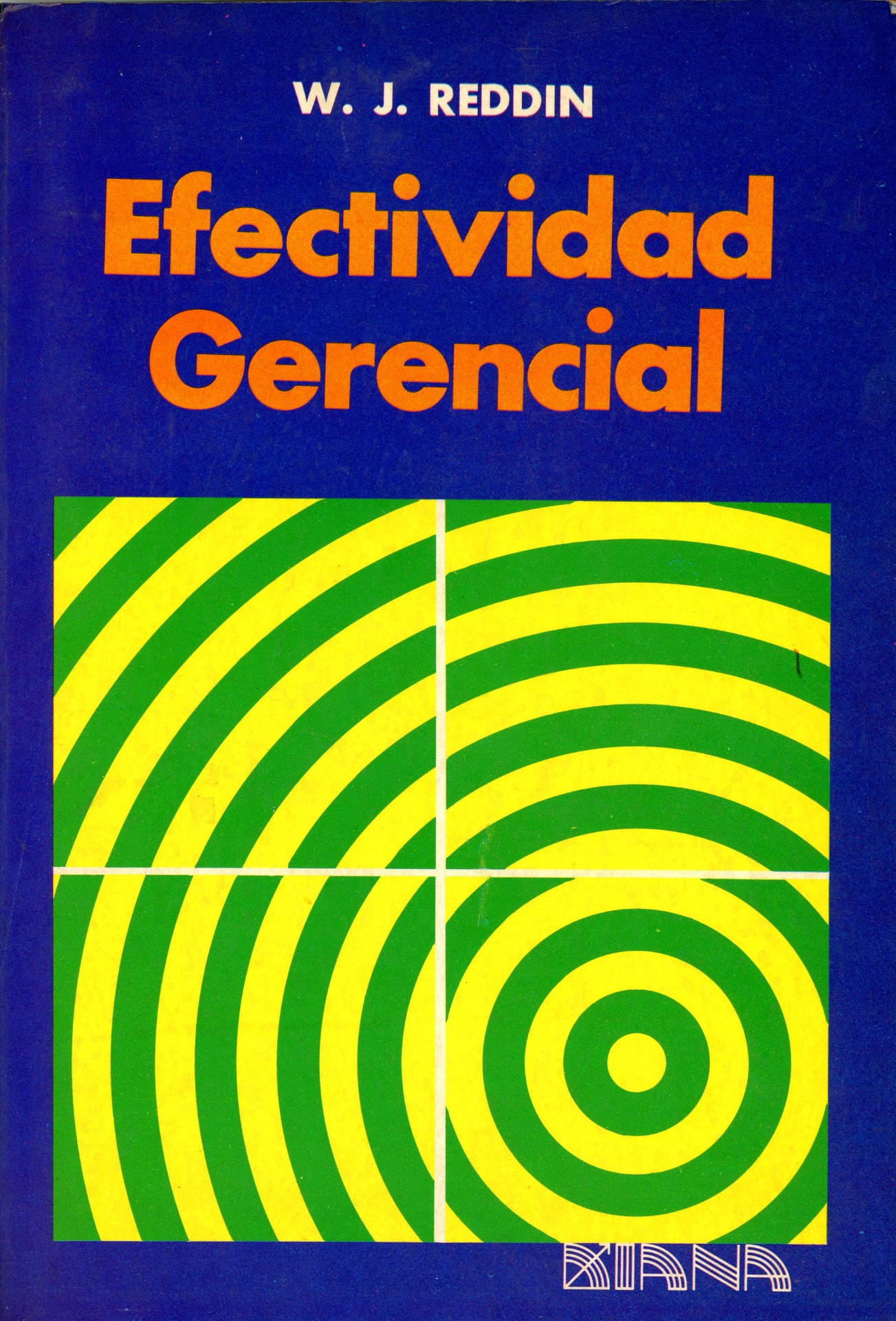 Portada del libro «Efectividad Gerencial», de W. J. Reddin